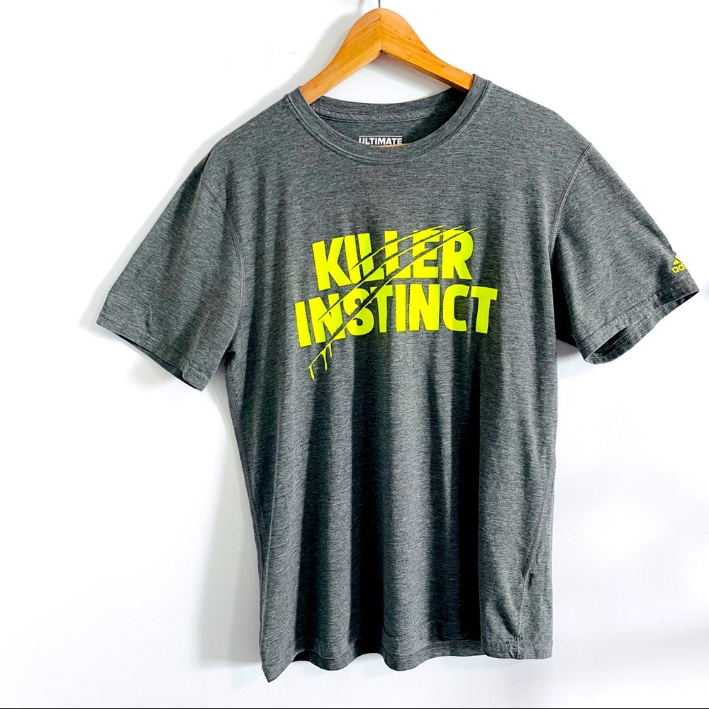 Adidas Grey Short Sleeve T-shirt. Killer Instinct